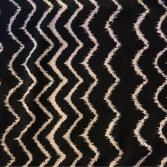 A.Byer , Black and White Maxi Skirt Chevron Stripes , Women’s Size XL - Picture 3 of 5